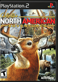 Cabela's North American Adventures Playstation 2 US box art